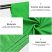 Hakutatz zelené a modré textilné štúdiové pozadie 150cm*190cm +  4 upevňovacie háčiky