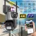 Titan 360° 8MP 4K WiFi vonkajšia PTZ bezpečnostná kamera – iCSee, nočné videnie, sledovanie pohybu, IP66, sivá-čierna Titan 360° 8MP 4K WiFi vonkajšia PTZ bezpečnostná kamera – iCSee, nočné videnie, sledovanie pohybu, IP66, sivá-čierna