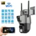 Titan 360° 8MP 4K WiFi vonkajšia PTZ bezpečnostná kamera – iCSee, nočné videnie, sledovanie pohybu, IP66, sivá-čierna Titan 360° 8MP 4K WiFi vonkajšia PTZ bezpečnostná kamera – iCSee, nočné videnie, sledovanie pohybu, IP66, sivá-čierna