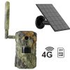 4G SIM solárna fotopasca – poľovnícka a monitorovacia kamera, živý náhľad, PIR pohybový senzor, QHD video, nočný režim 4G SIM solárna fotopasca – poľovnícka a monitorovacia kamera, živý náhľad, PIR pohybový senzor, QHD video, nočný režim