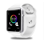   AlphaOne A1  smart hodinky Biela Smart hodinky so zaobleným displejom, SIM kartou a množstvom ďalších funkcií