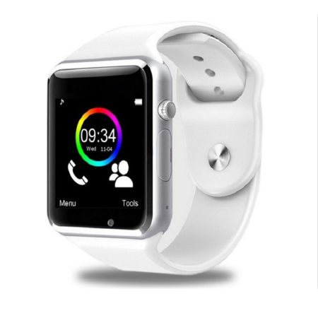 AlphaOne A1  smart hodinky Biela Smart hodinky so zaobleným displejom, SIM kartou a množstvom ďalších funkcií