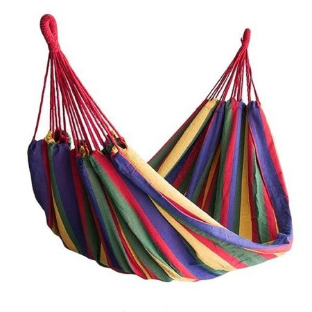 Homeland Závesná hojdacia sieť pre dve osoby-červená