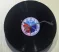 Nástenné hodiny vyrobené z vinylovej platne Nástenné hodiny vyrobené z vinylovej platne