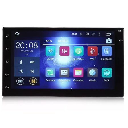 AlphaOne HD 212 Android 2 din autorádio s GPS,  Iso konektorom. 