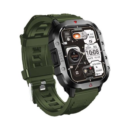 Laxasfit H11 Zelené inteligentné hodinky - monitorovanie srdcového tepu, spánku, počasia a kyslíka v krvi Laxasfit H11 Zelené inteligentné hodinky - monitorovanie srdcového tepu, spánku, počasia a kyslíka v krvi