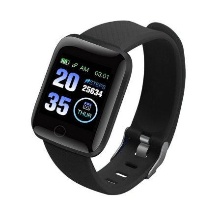 PlusWatch ID116 Inteligentné hodinky Čierne holm0626 PlusWatch ID116 Inteligentné hodinky Čierne holm0626