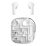 Maze bluetooth tws slúchadlá, biele
