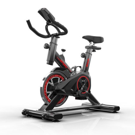 Spinningový bicykel s LCD displejom a snímačom tepovej frekvencie