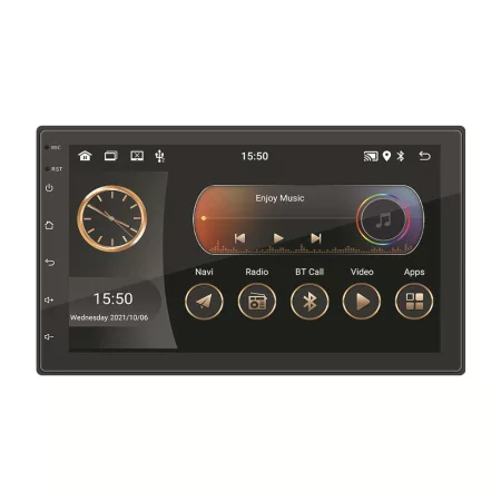 7-palcový univerzálny multimediálny systém pre automobily s operačným systémom Android – GPS, Bluetooth, CarPlay 7-palcový univerzálny multimediálny systém pre automobily s operačným systémom Android – GPS, Bluetooth, CarPlay