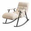 RelaxRocker svetlobiele hojdacie kreslo