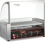   Stroj na prípravu hotdogov so 7 valcami a dvojitým regulátorom teploty