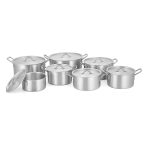 Brillon 7-dielna prémiová sada riadu z hliníka