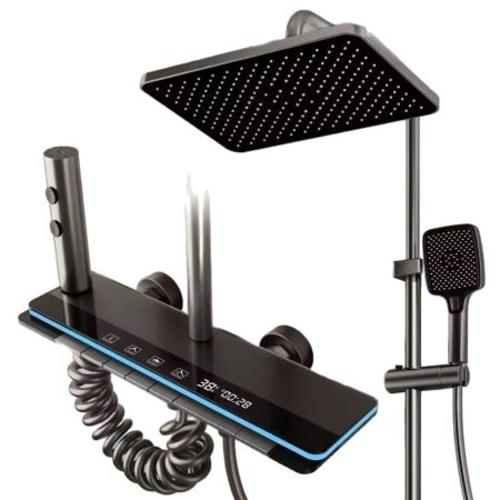 Prémiový inteligentný sprchový systém s digitálnym displejom