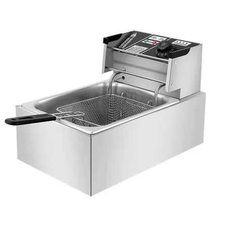 Elektrická fritéza - 1 x 6 L - 2500 W Elektrická fritéza - 1 x 6 L - 2500 W