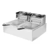 Elektrická fritéza - 2 x 6 L - 2500 W