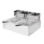 Elektrická fritéza - 2 x 6 L - 2500 W