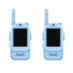   Videová vysielačka (walkie-talkie) s HD kamerou a funkciou zmeny hlasu, modrá