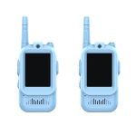   Videová vysielačka (walkie-talkie) s HD kamerou a funkciou zmeny hlasu, modrá