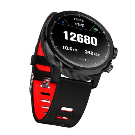 AlphaOne L5 červené Inteligentné hodinky