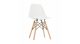 4x Dizajnové moderné jedálenské stoličky do vašej kuchyne alebo môžu byť klenotom obývacej izby-biela