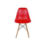   4x Dizajnové moderné jedálenské stoličky do vašej kuchyne alebo môžu byť klenotom obývacej izby-červená