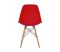 4x Dizajnové moderné jedálenské stoličky do vašej kuchyne alebo môžu byť klenotom obývacej izby-červená