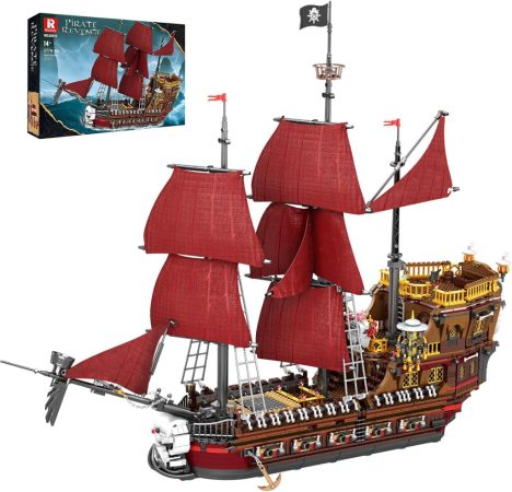 Reobrix Queen Anna’s Revenge – Stavebnica pirátskej lode (3066 dielikov)