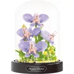   Balody Mini Blocks – Orchidea v sklenenej kupole (sada 374 ks)