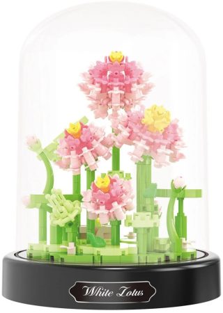 Balody Mini Blocks – Skladacia biela lotosová kvetinová kupola (520 ks) Balody Mini Blocks – Skladacia biela lotosová kvetinová kupola (520 ks)