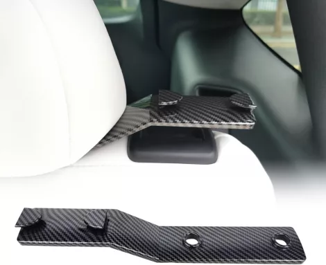2 Vedenie zadných bezpečnostných pásov (Carbon Seat Belt Guide) - Tesla Model Y 2021-2023 2 Vedenie zadných bezpečnostných pásov (Carbon Seat Belt Guide) - Tesla Model Y 2021-2023