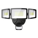   Onforu 55W LED bezpečnostné vonkajšie osvetlenie s pohybovým senzorom