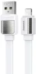Remax RC-154i Platinum Pro Lightning dátový kábel 2,4A (1 m) - biely - iPhone / iPad / iPod / AirPods Remax RC-154i Platinum Pro Lightning dátový kábel 2,4A (1 m) - biely - iPhone / iPad / iPod / AirPods
