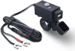 iMESTOU Motorizovaná nabíjačka USB - 5 V 2,1 A, vodotesná, duálny USB, s vypínačom a poistkou (12V/24V) iMESTOU Motorizovaná nabíjačka USB - 5 V 2,1 A, vodotesná, duálny USB, s vypínačom a poistkou (12V/24V)