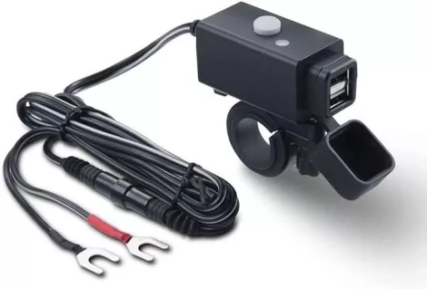 iMESTOU Motorizovaná nabíjačka USB - 5 V 2,1 A, vodotesná, duálny USB, s vypínačom a poistkou (12V/24V) iMESTOU Motorizovaná nabíjačka USB - 5 V 2,1 A, vodotesná, duálny USB, s vypínačom a poistkou (12V/24V)