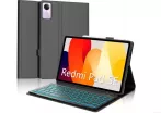   Prémiové puzdro s Bluetooth klávesnicou pre tablet Xiaomi Redmi Pad SE kompatibilný s 11" (2023) - s trackpadom, podsvietením