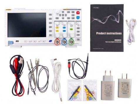Digitálny osciloskop a generátor signálov FNIRSI-1014D - profesionálny merací prístroj 2 v 1 Digitálny osciloskop a generátor signálov FNIRSI-1014D - profesionálny merací prístroj 2 v 1