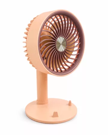 Prenosný stolný ventilátor s možnosťou nabíjania cez USB – s 5 rýchlosťami a nastaviteľnou hlavicou Prenosný stolný ventilátor s možnosťou nabíjania cez USB – s 5 rýchlosťami a nastaviteľnou hlavicou