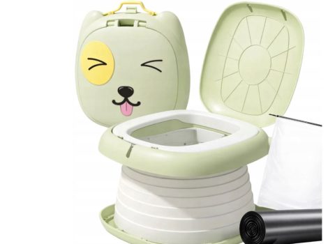 Skladací nočník pre deti, plastový, prenosný, ergonomický dizajn, od 6 rokov, Skladací nočník pre deti, plastový, prenosný, ergonomický dizajn, od 6 rokov,