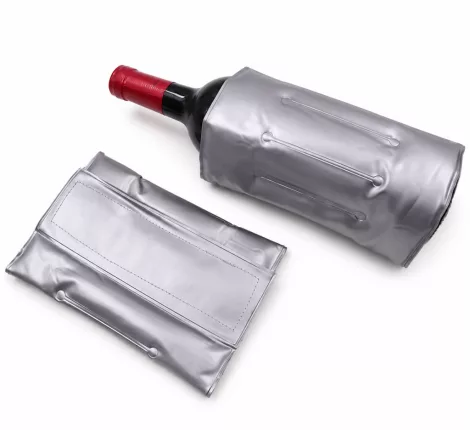 2-dielna chladiaca taška na víno, chladiaca taška na fľaše vína - Rapid Ice gel