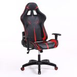   Sintact Gamer stolička  červeno-čierna  bez opierky na nohy 