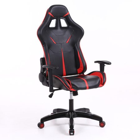 Sintact Gamer stolička  červeno-čierna  bez opierky na nohy 