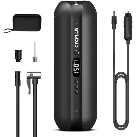 Prenosný vzduchový kompresor do auta CYCPLUS AL1 - 150 PSI, batéria a 12V Prenosný vzduchový kompresor do auta CYCPLUS AL1 - 150 PSI, batéria a 12V
