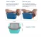 Krabička na jedlo Lunch Box s priehradkami – tmavomodrá-sivá Krabička na jedlo Lunch Box s priehradkami – tmavomodrá-sivá