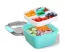Krabička na jedlo Lunch Box s priehradkami – tmavomodrá-sivá Krabička na jedlo Lunch Box s priehradkami – tmavomodrá-sivá