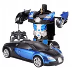   Robotické auto Bugatti s diaľkovým ovládaním a efektom plameňa vytvoreným parou