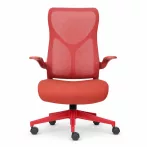 Ergonomická kancelárska stolička NearHub EC10 – štýlový komfort pre domácnosť aj kanceláriu – červená Ergonomická kancelárska stolička NearHub EC10 – štýlový komfort pre domácnosť aj kanceláriu – červená