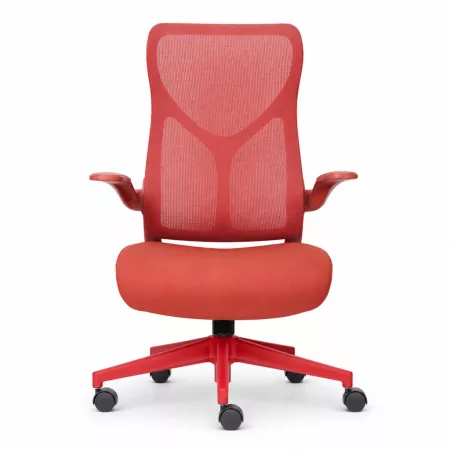 Ergonomická kancelárska stolička NearHub EC10 – štýlový komfort pre domácnosť aj kanceláriu – červená Ergonomická kancelárska stolička NearHub EC10 – štýlový komfort pre domácnosť aj kanceláriu – červená