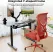Ergonomická kancelárska stolička NearHub EC10 – štýlový komfort pre domácnosť aj kanceláriu – červená Ergonomická kancelárska stolička NearHub EC10 – štýlový komfort pre domácnosť aj kanceláriu – červená