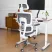 Ergonomická kancelárska stolička NearHub EC20 – biela Ergonomická kancelárska stolička NearHub EC20 – biela
